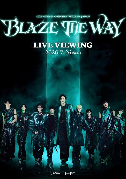 2026 &TEAM CONCERT TOUR 'BLAZE THE WAY' in JAPAN 포스터